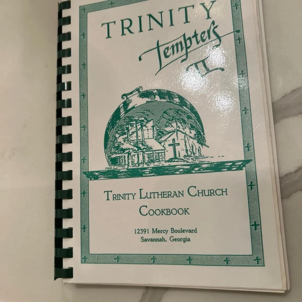 Parish cookbooks 2 Mission Santa Barbara 1991,Trinity Lutheran Church‎ 1996 SC